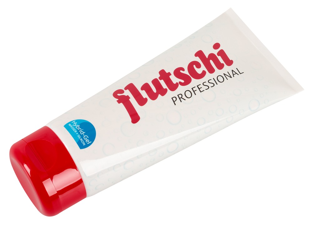 Flutschi Professional – Hybrid-Gleitgel mit Wasser & Silikon, 200 ml