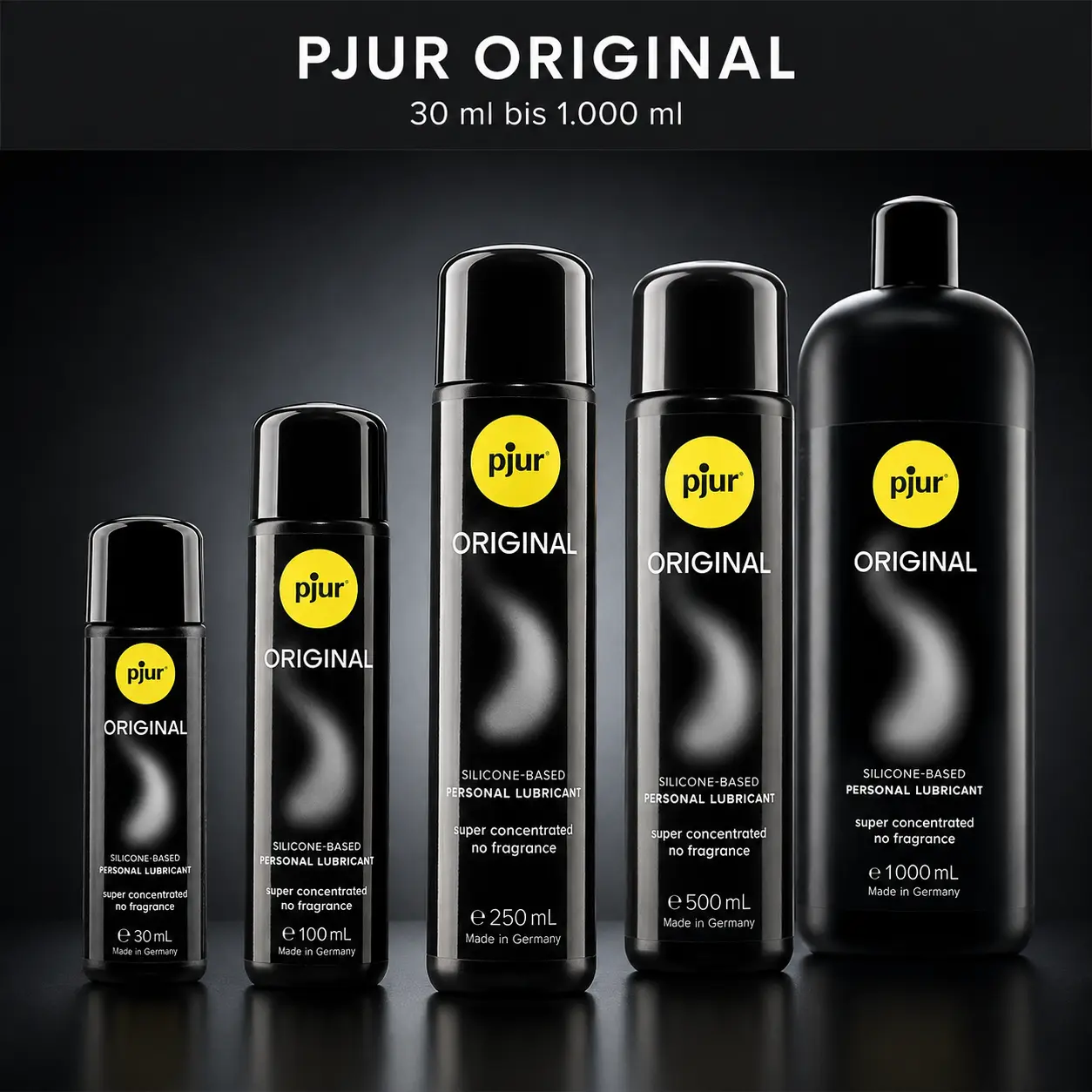 pjur ORIGINAL – Silikonbasiertes Gleitgel, 30 ml