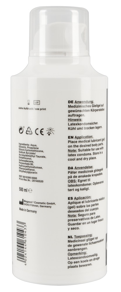 Fisting Gel – Wasserbasiertes Gleitgel für dehnende Praktiken